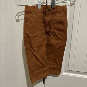 Carhartt canvas dungarees